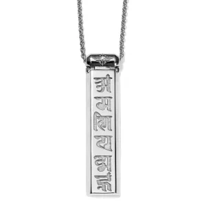 Shamballa Jewels Gold Bar Pendant - Large Clearance