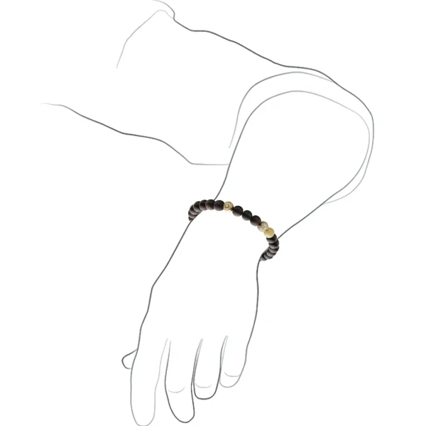 Shamballa Jewels 6mm Non-Braided Bracelet Fashion