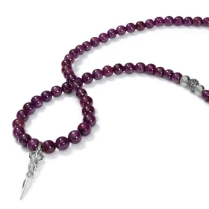 Shamballa Jewels Skull Purpa Pendant Clearance