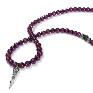 Shamballa Jewels Skull Purpa Pendant Fashion